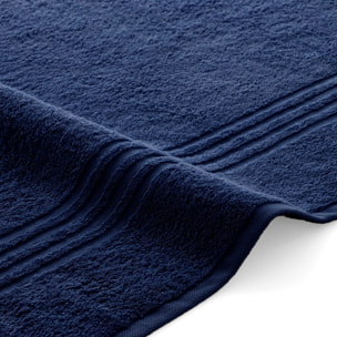 Set toallas rizo 100% Algodón Rizo Peinado - 700 g/m2 NAVY