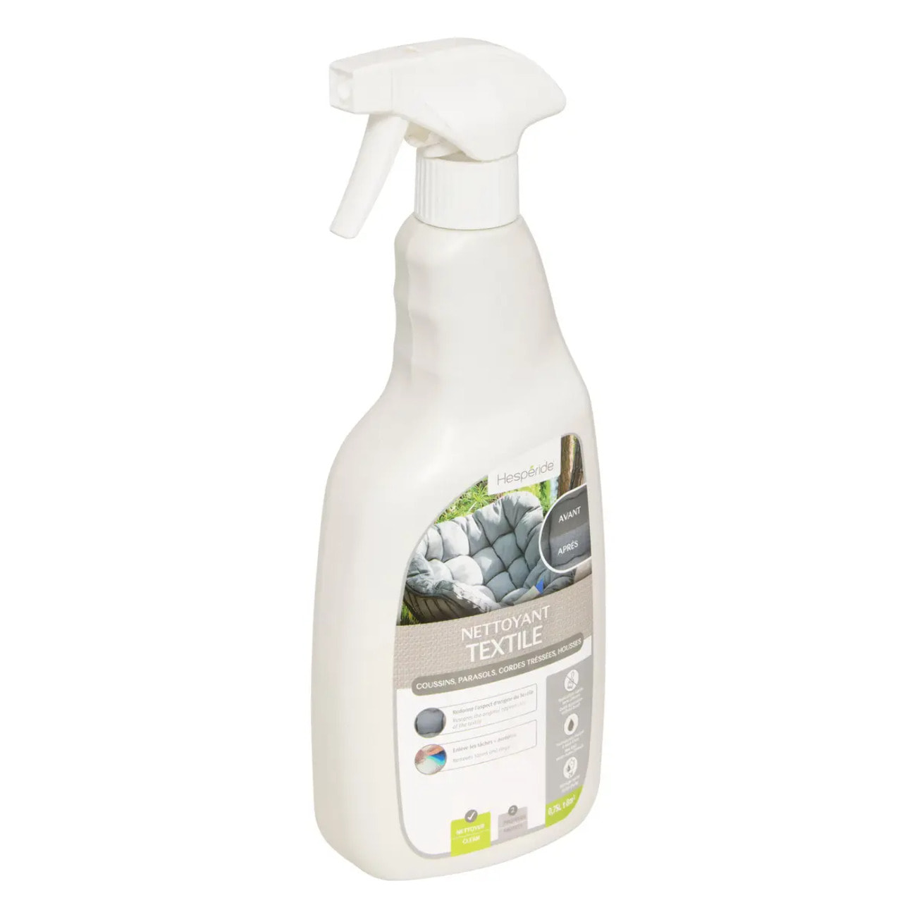 Spray nettoyant pour textile extérieur 75cl