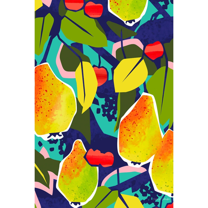 Tableau arbre coloré Tableau alu Dibond