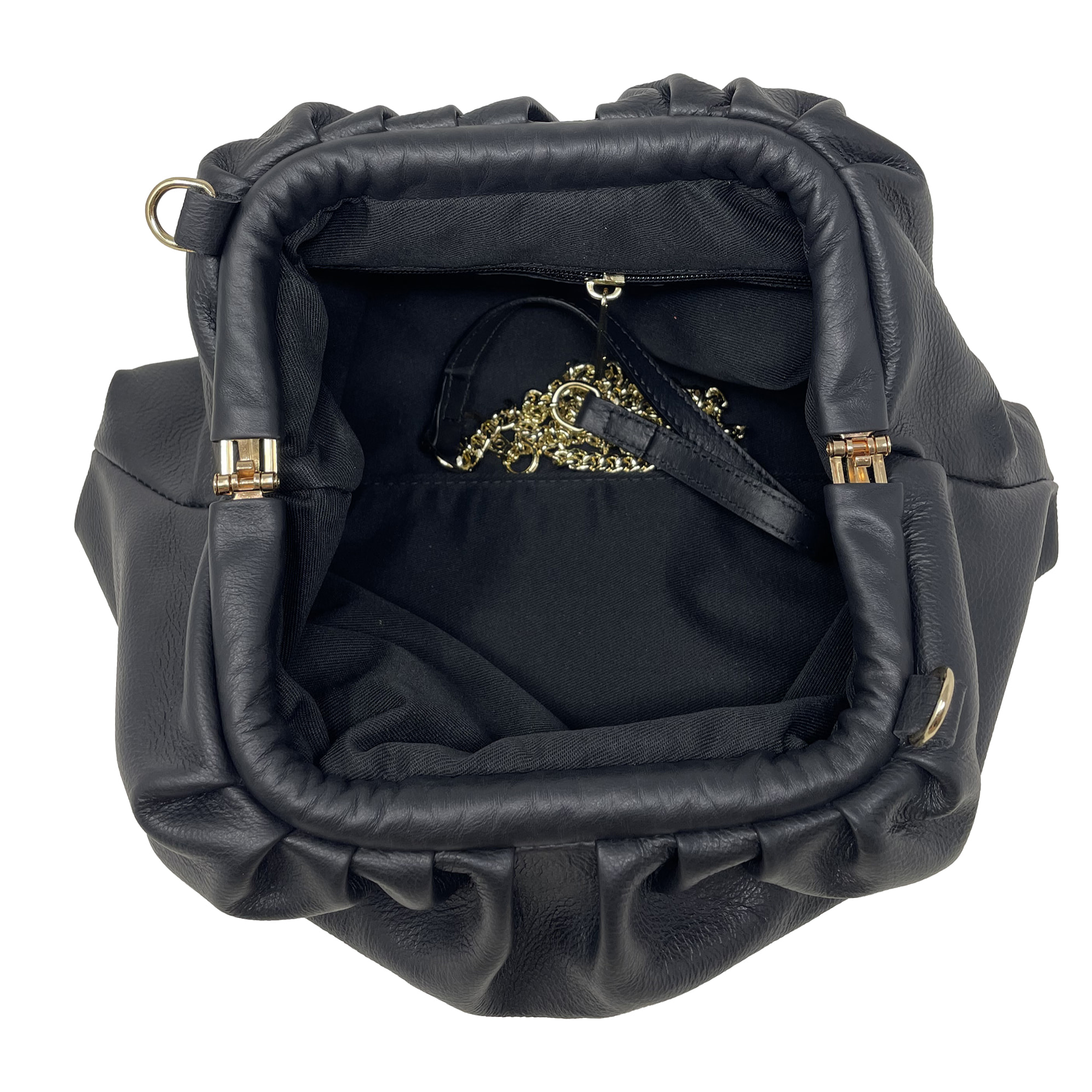 Borsa Clutch in Vera Pelle Made in Italy