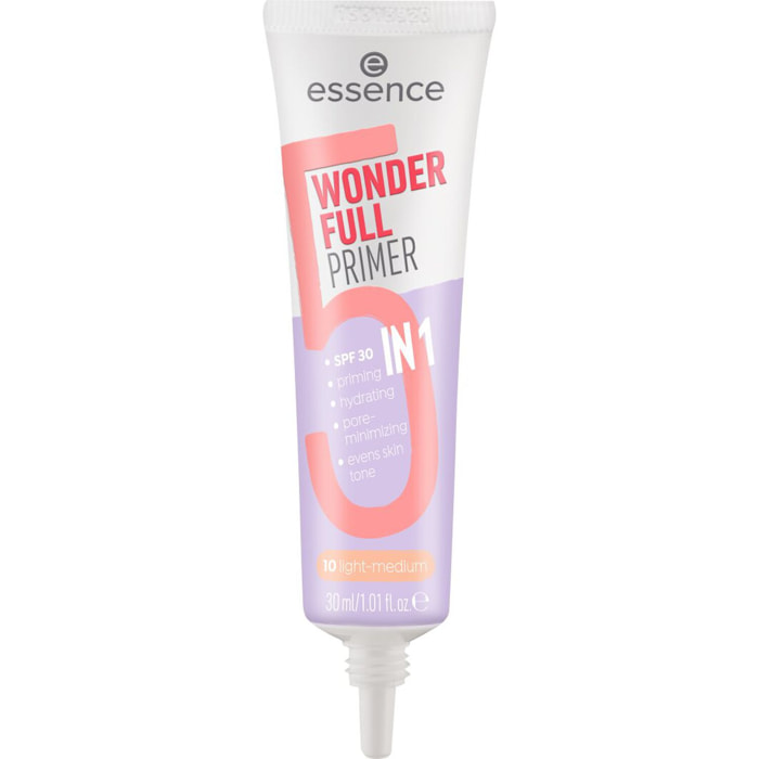 Wonder Full Primer 5 In 1 - Base De Teint Teintée 30ml