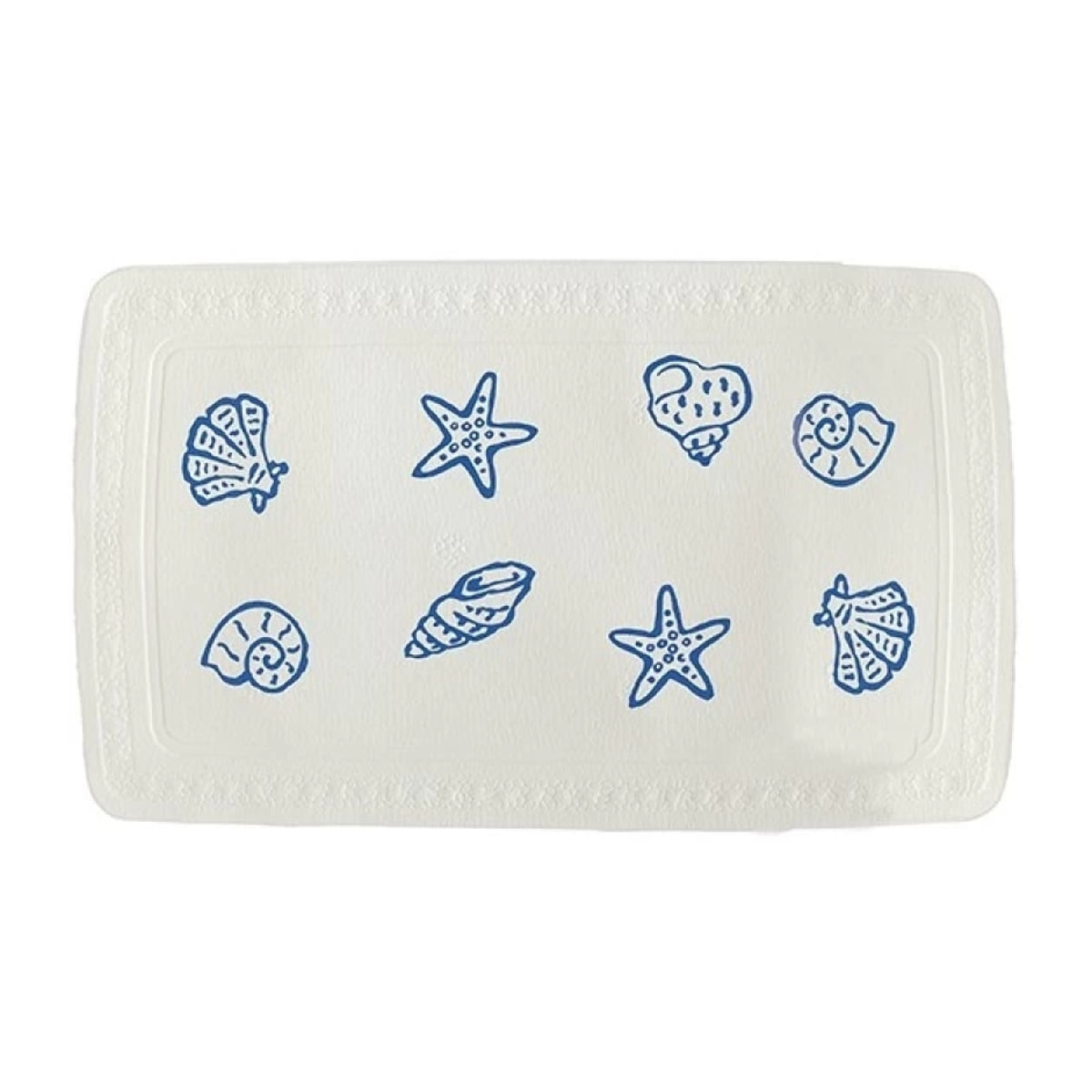 Spirella Tapis Fond de douche PVC CONCHA 55x55cm Coquillages