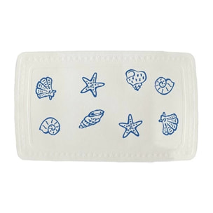 Spirella Tapis Fond de douche PVC CONCHA 55x55cm Coquillages