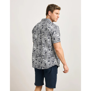 Camisa Manga Corta Blanco - Kos