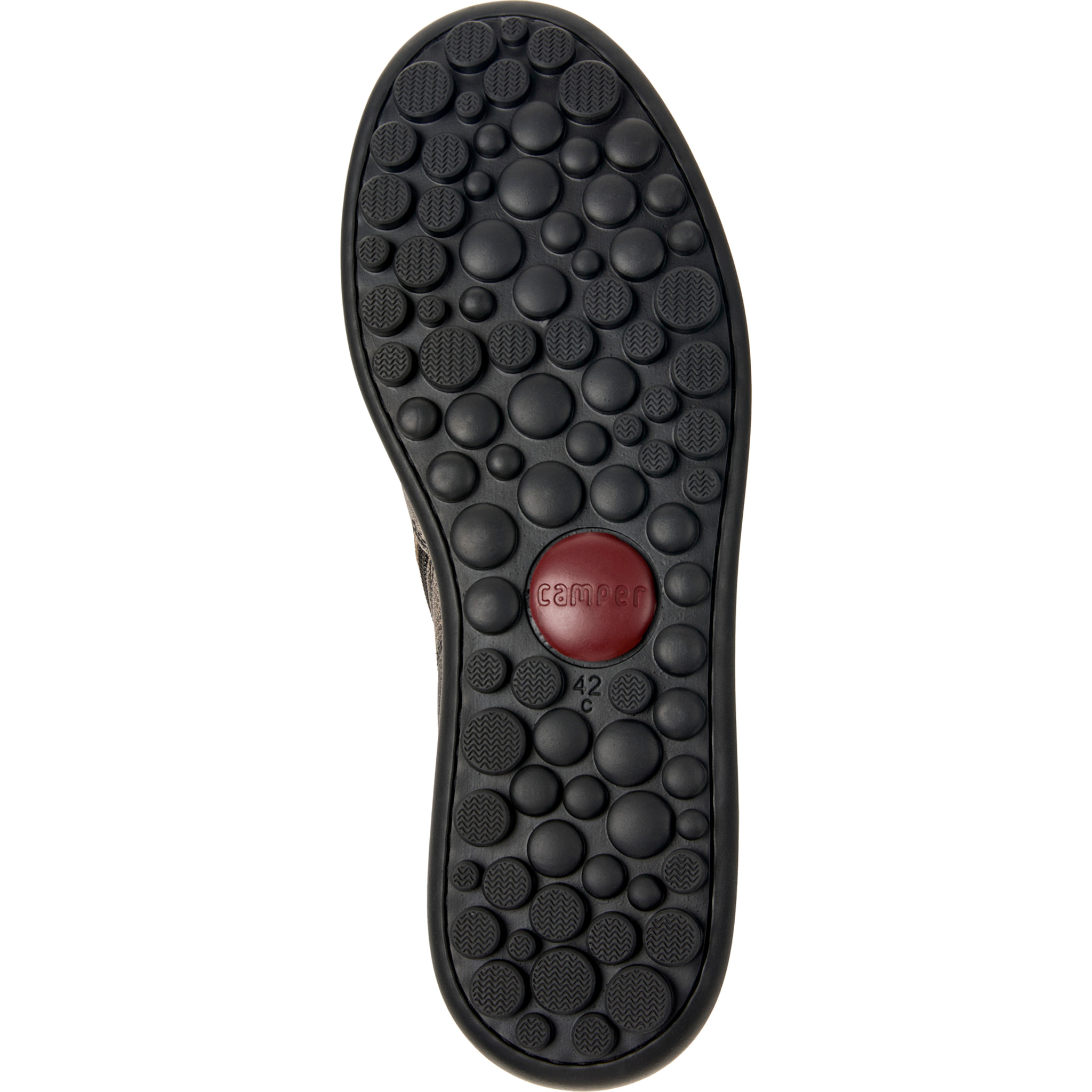 Botines - CAMPER Pelotas Ariel - Gris - Cuero liso