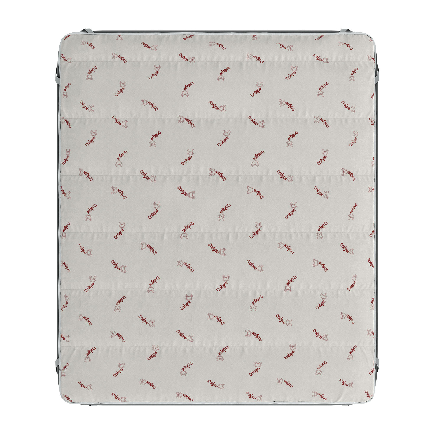 TOPPER TRAPUNTATO CRABYON CON ELASTICI - Made in Italy