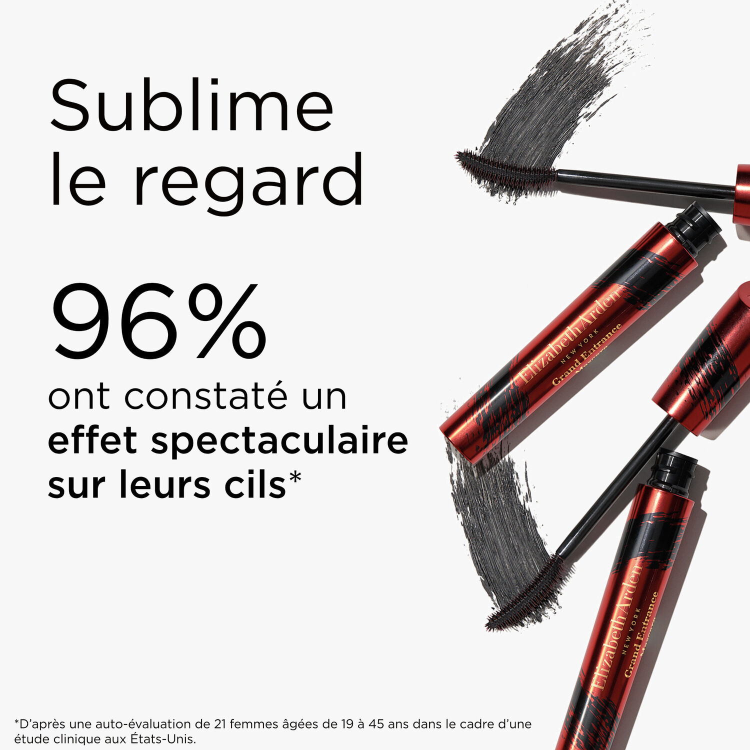 MezmerEyes - Coffret Mascara et Eyeliner Waterproof + Démaquillant Biphasé 50ml