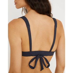 Top Bikini Azul Marino - Bermea