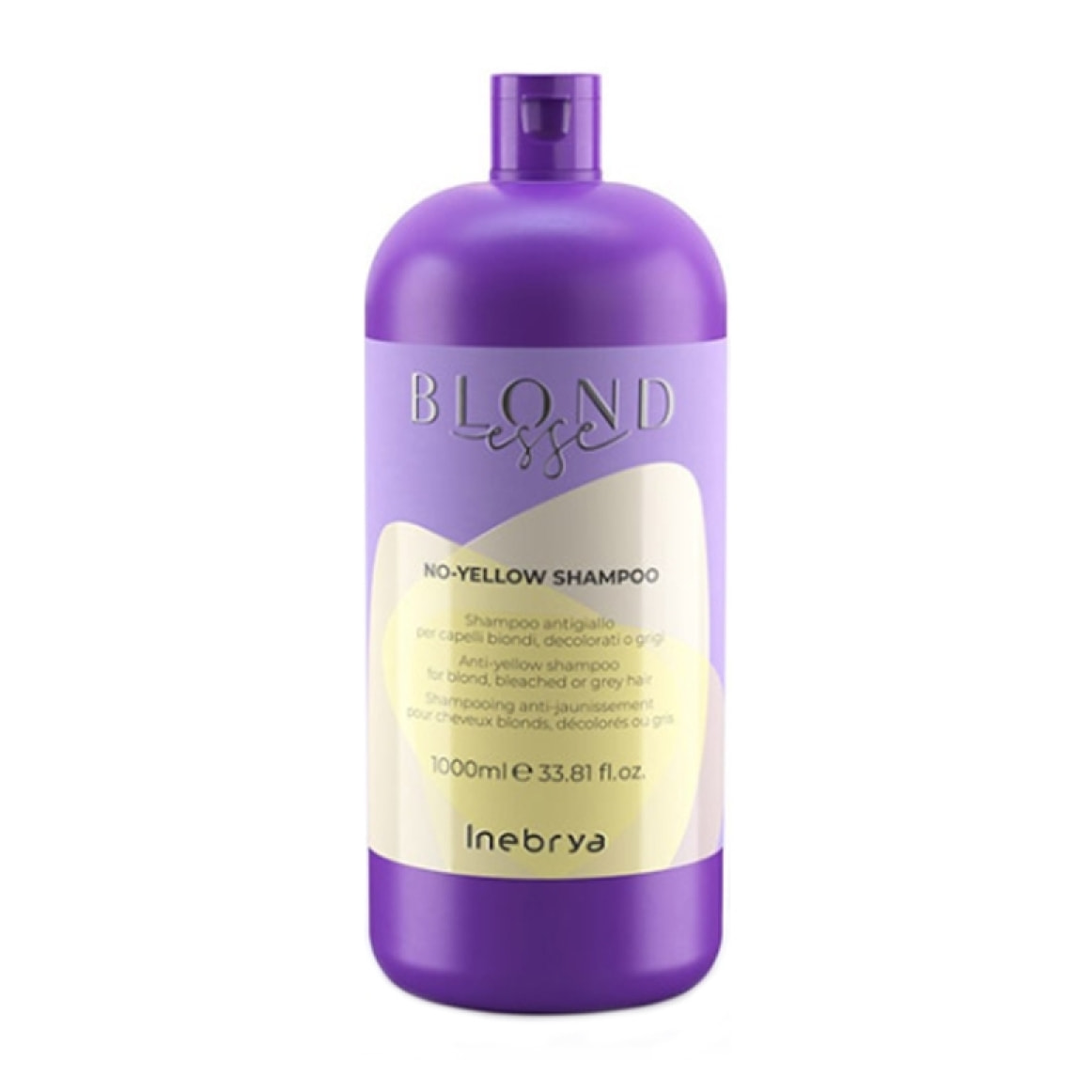 INEBRYA Blondesse No-Yellow Shampoo 1000ml