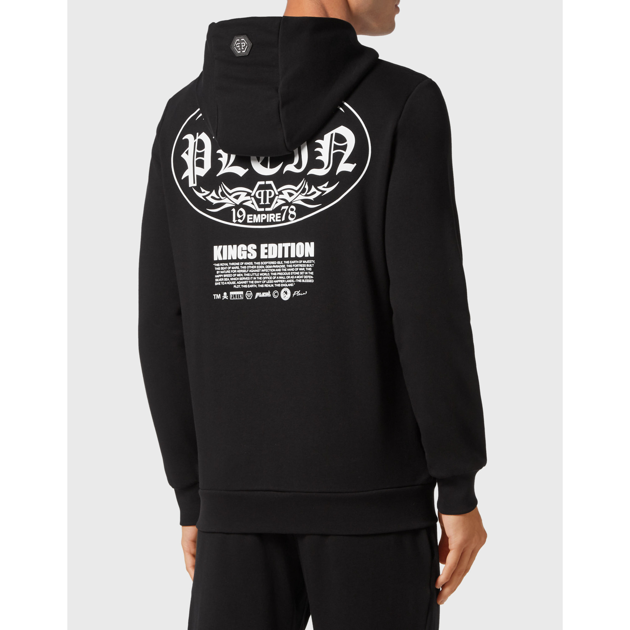 PHILIPP PLEIN Felpa con cappuccio SCORPION