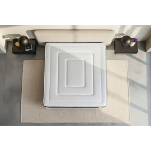 Ensemble Matelas Vingt-Six - 26cm - Ressorts ensachés et mémoire de forme - Confort 5? - Sommier Tapissier Gris