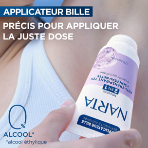 Narta Tube Roll-On Anti-Transpirant 72H + Soin Peau Nette à l'Acide Glycolique 50 ml