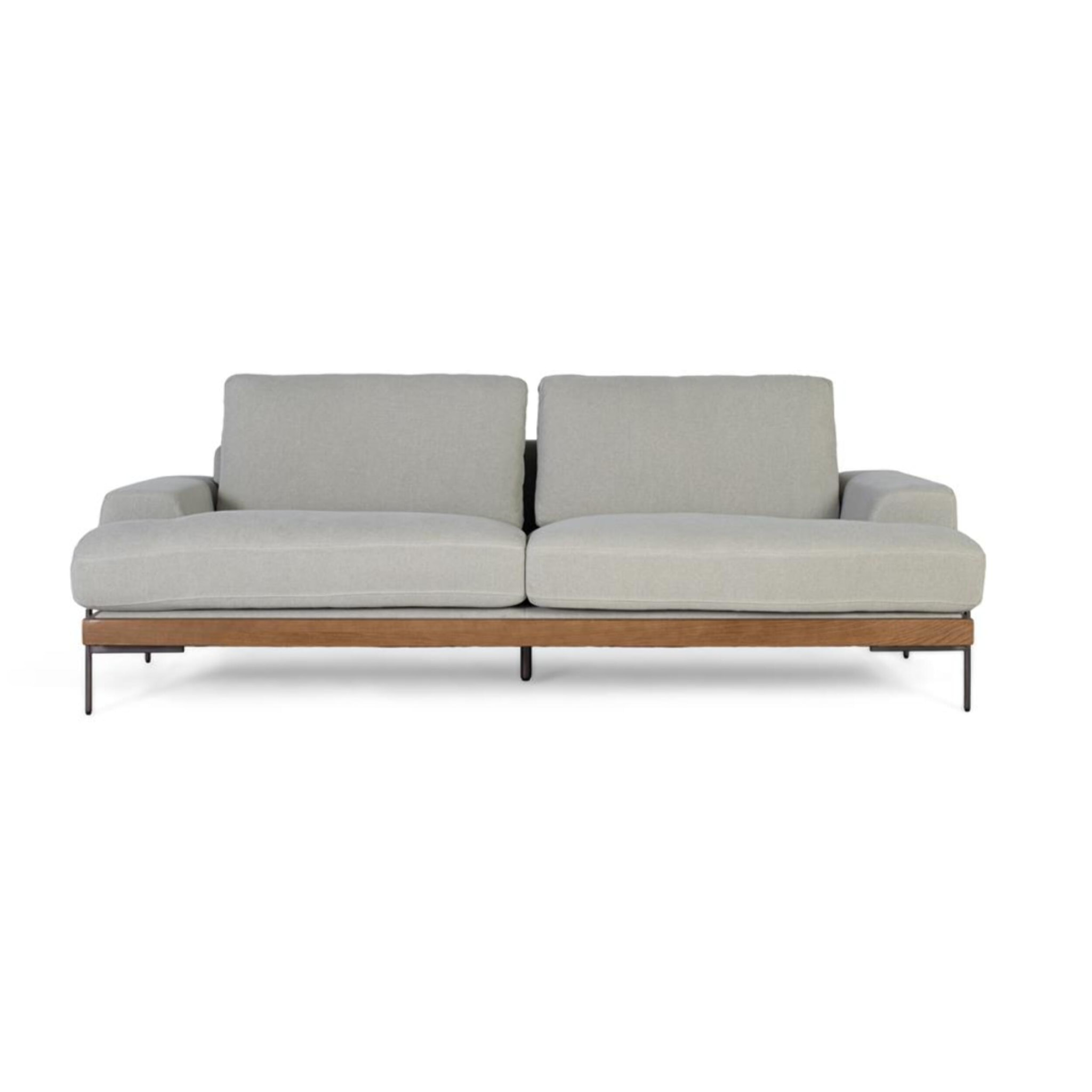 CANAPÉ 3 places TELA LINO - 80 x 225 x 89 cm