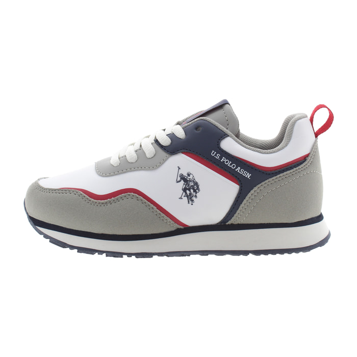 Sneakers U.S. Polo Assn. bianco-grigio chiaro