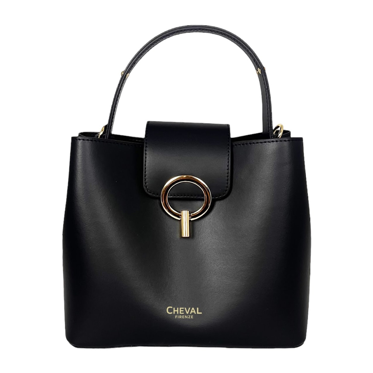 Borsa a mano Cheval Firenze Giulia Nero