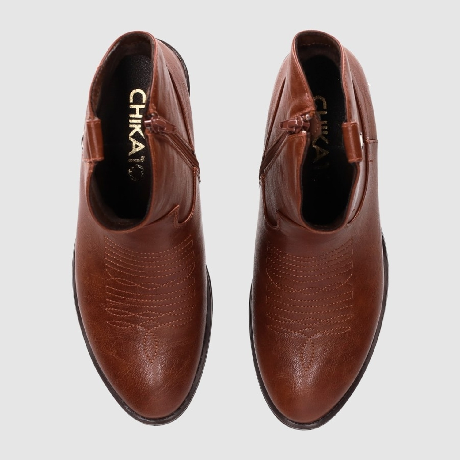 Botines - Cuero - Tacón: 5 cm