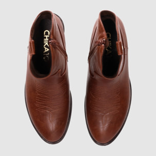 Botines - Cuero - Tacón: 5 cm