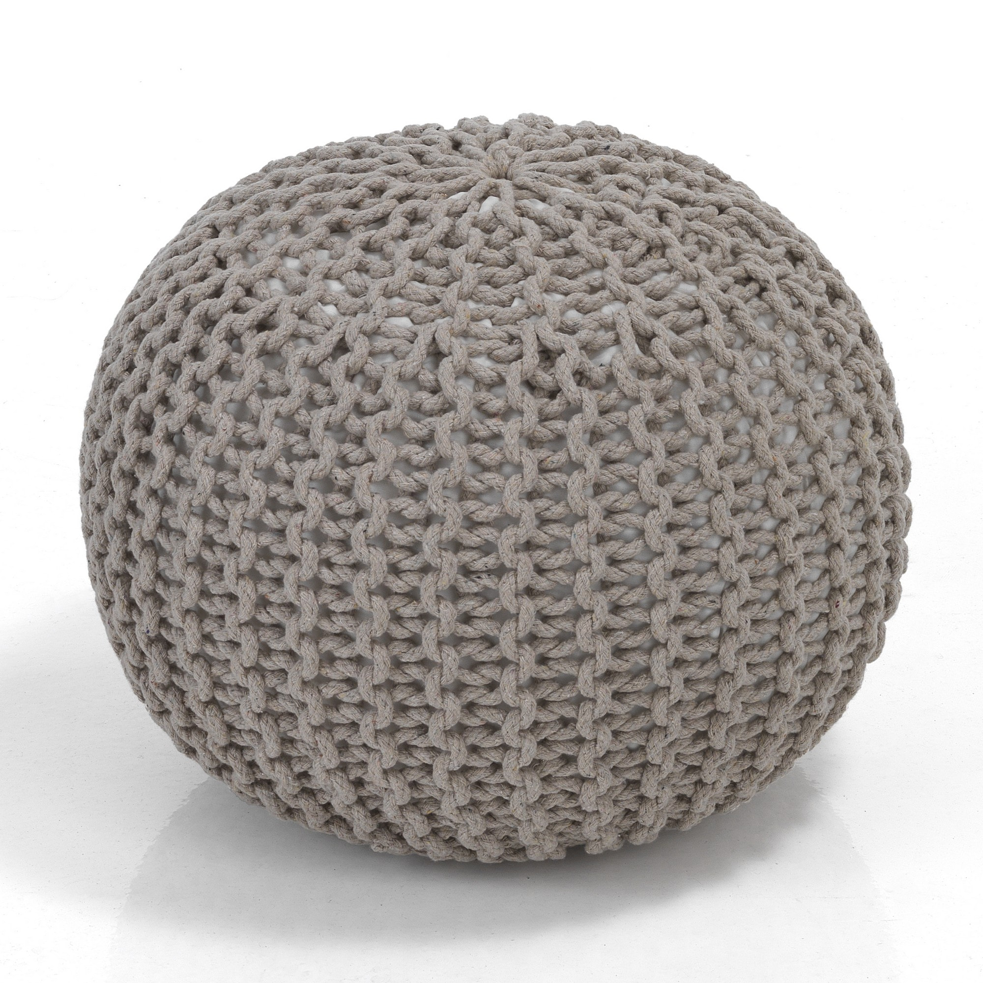 Tomasucci Pouf POSH IVOIRE Blanc