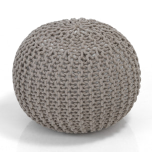 Tomasucci Pouf POSH IVOIRE Blanc