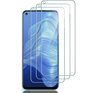 Lot de 3 vitres en verre trempé Compatible Oppo A53/A53S