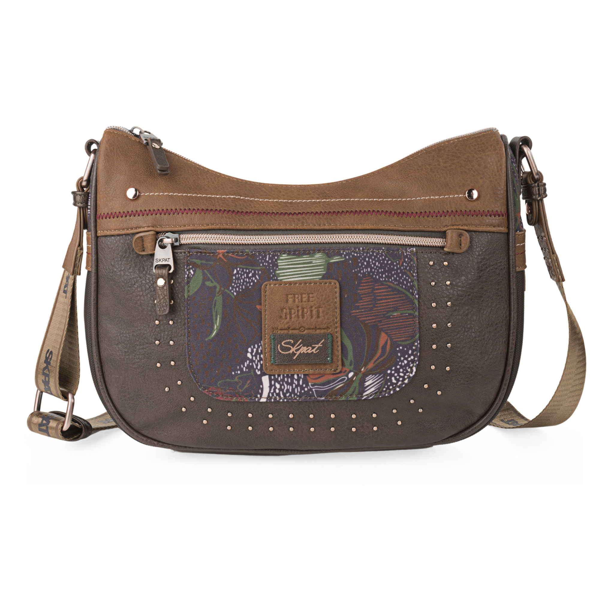 Bolso Bandolera Mujer Sint/Pu Skpat Fiorella Marron