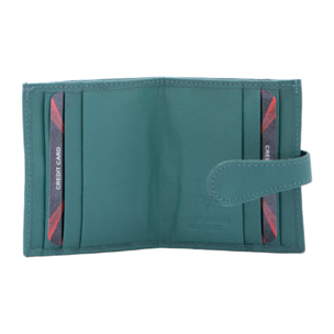 Portafoglio  da donna ecopelle Prodotto Vegano 9x8x2 cm