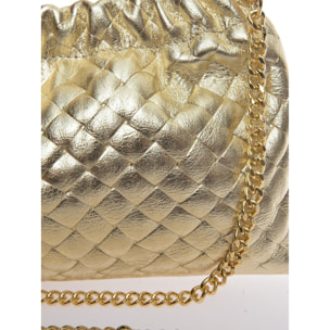 Borsa a spalla Anna Luchini Dorato