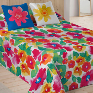 Icehome - Colcha Bouti Estampada - 100% Algodón - 70 gr/m² - Summer Day