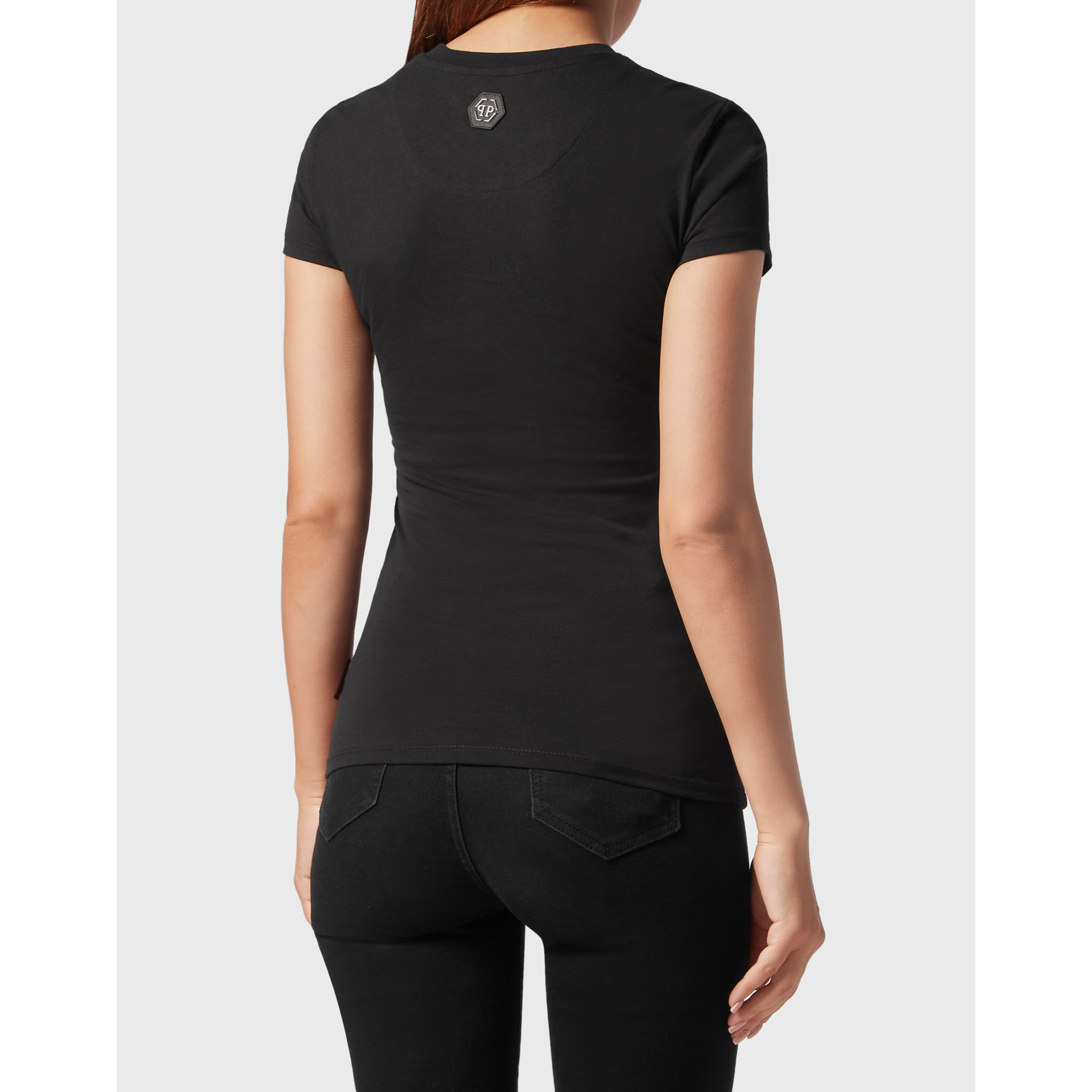 PHILIPP PLEIN Camiseta Cuello Redondo SKULL