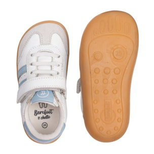 Barefoot Blanco-Celeste con Bandas – Chetto