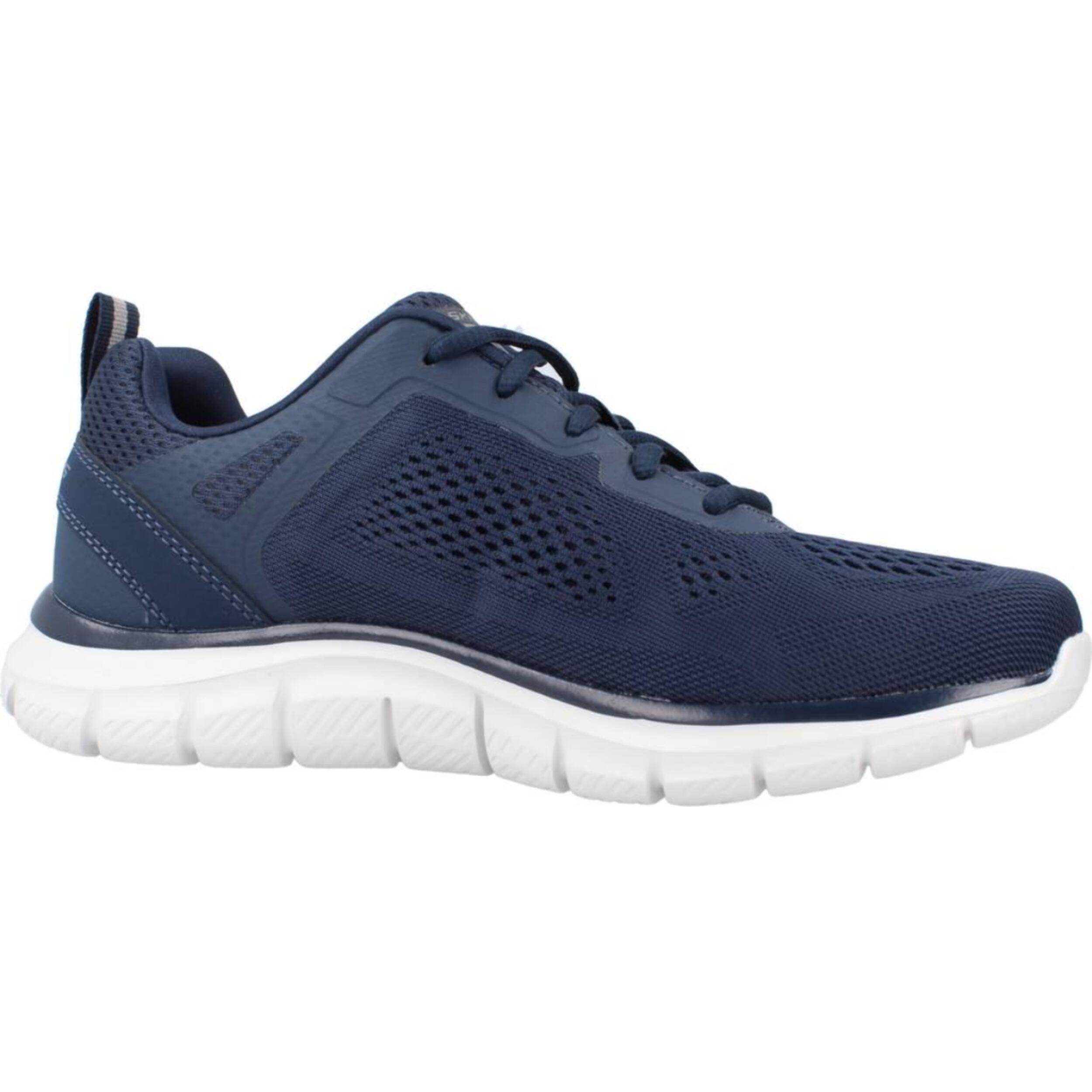 Sneakers De  Hombre Track Azul