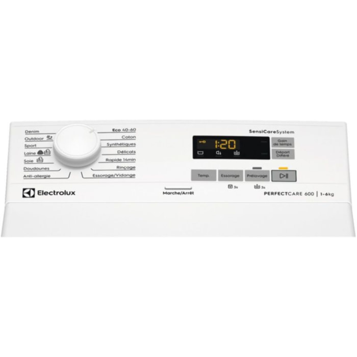 Lave linge top ELECTROLUX EW6T5612BA