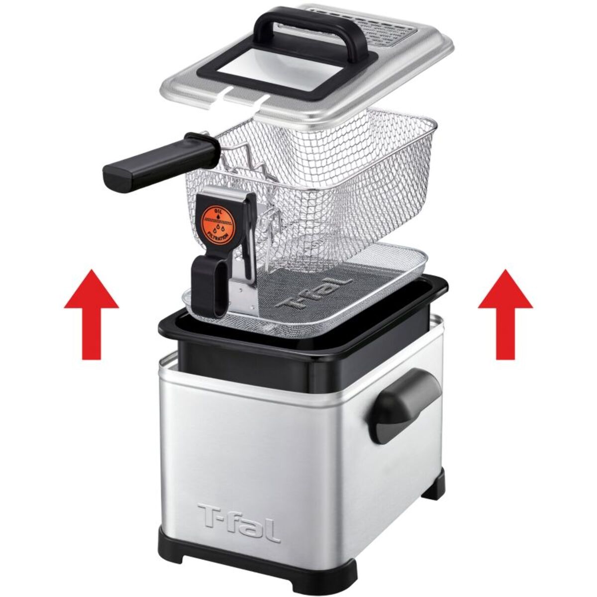 Friteuse semi-professionnelle TEFAL Filtra Pro 4L FR516110