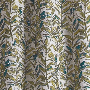 Tissu aux feuilles d'olivier - Vert Olive