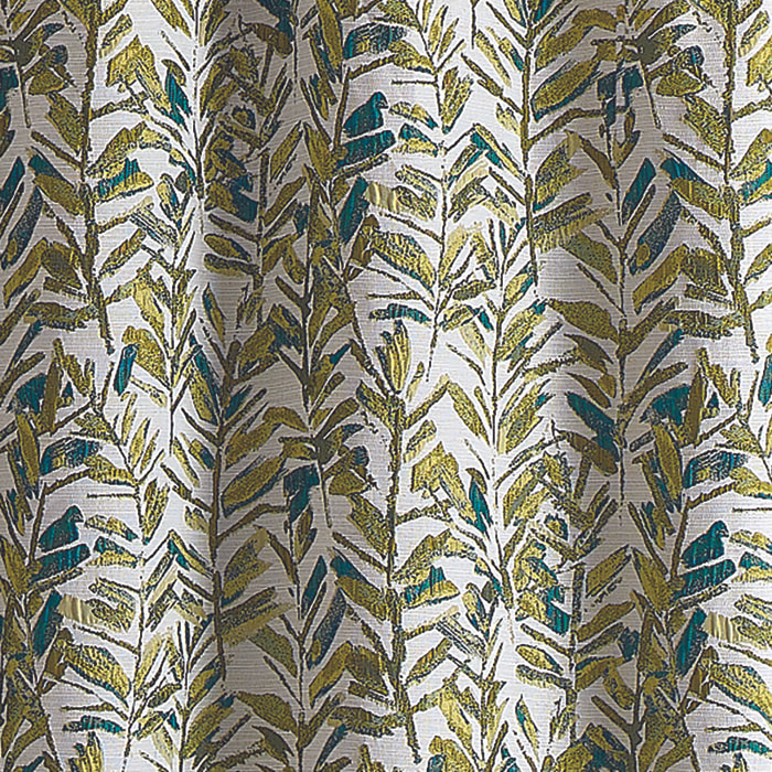 Tissu aux feuilles d'olivier - Vert Olive
