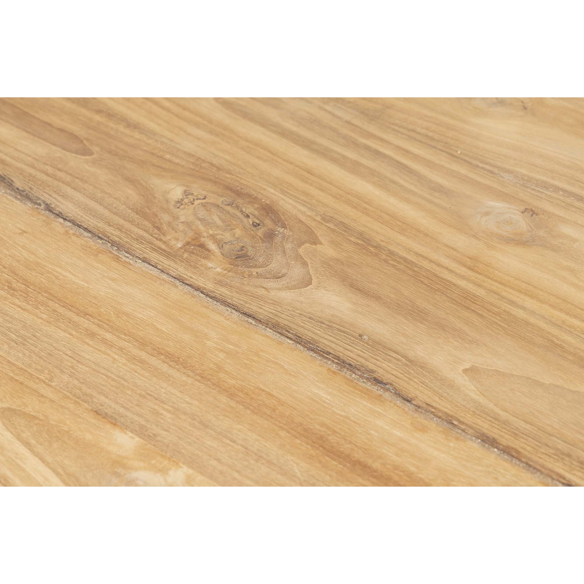 Mesa Comedor Madera Natural 200x120x75 Cm