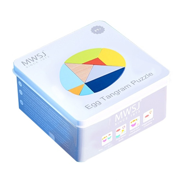 PUZLE TANGRAM HUEVO