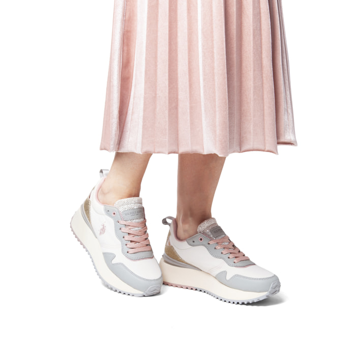 U.S. Polo Assn. - Sneakers BAYLE001WDTH2 in tessuto per donna