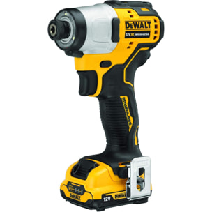 Visseuse à chocs 12V XR - DEWALT - avec 2 batteries 2 Ah - Chargeur - TSTAK- DCF801D2-QW