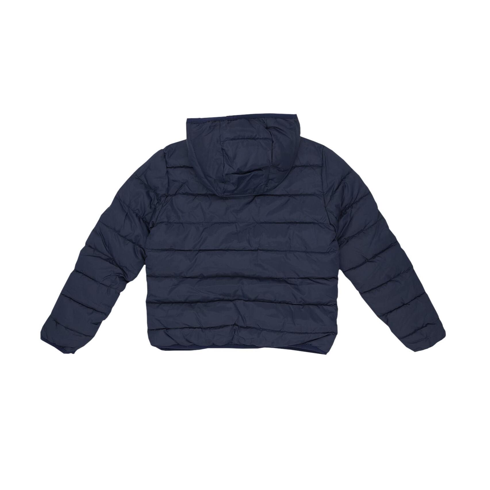 Plumífero infantil con capucha 100gr. Básico