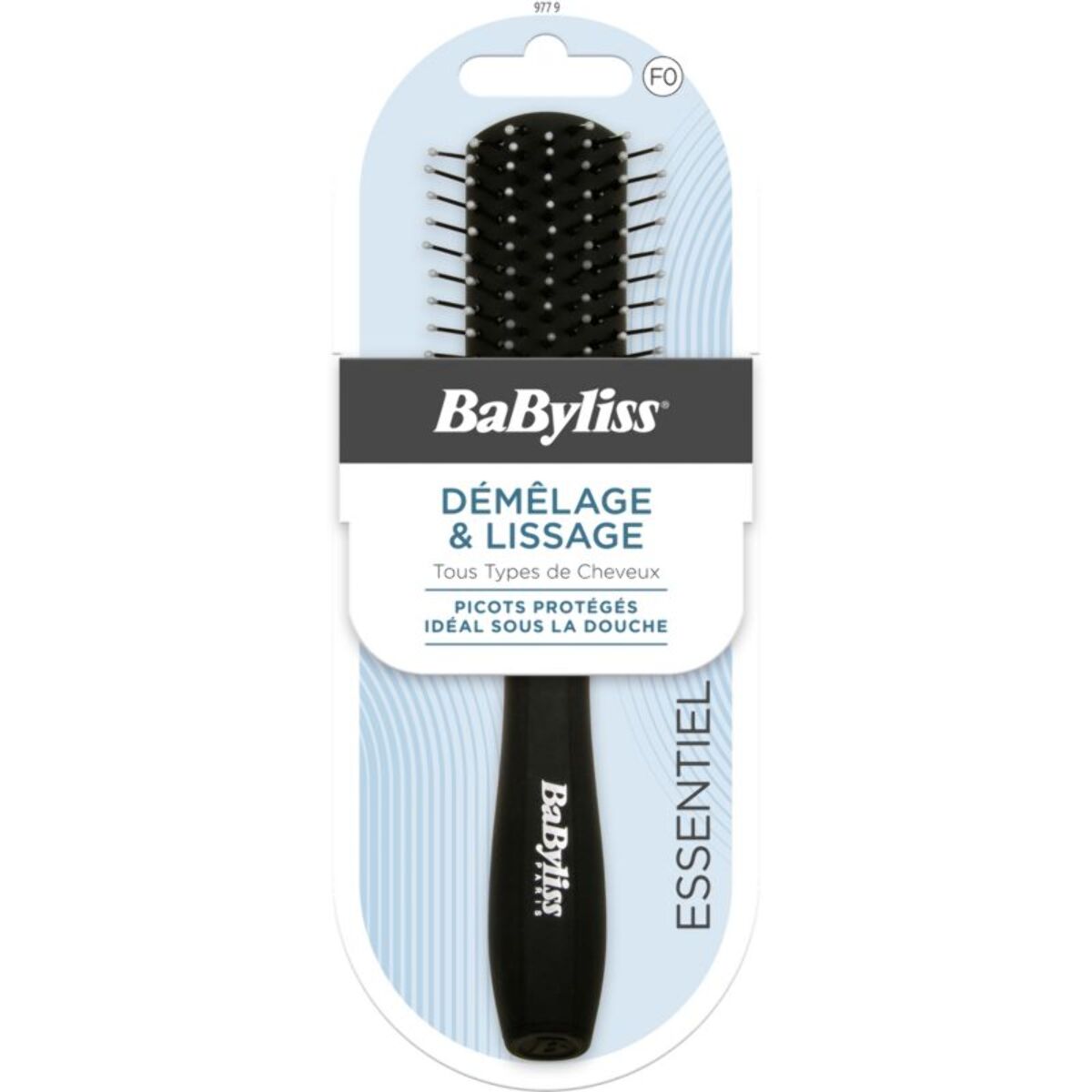 Brosse à cheveux BABYLISS Brosse sac plate démêlante