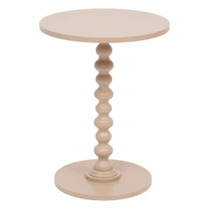 Table d'appoint "Alix" noisette 50x38x38cm