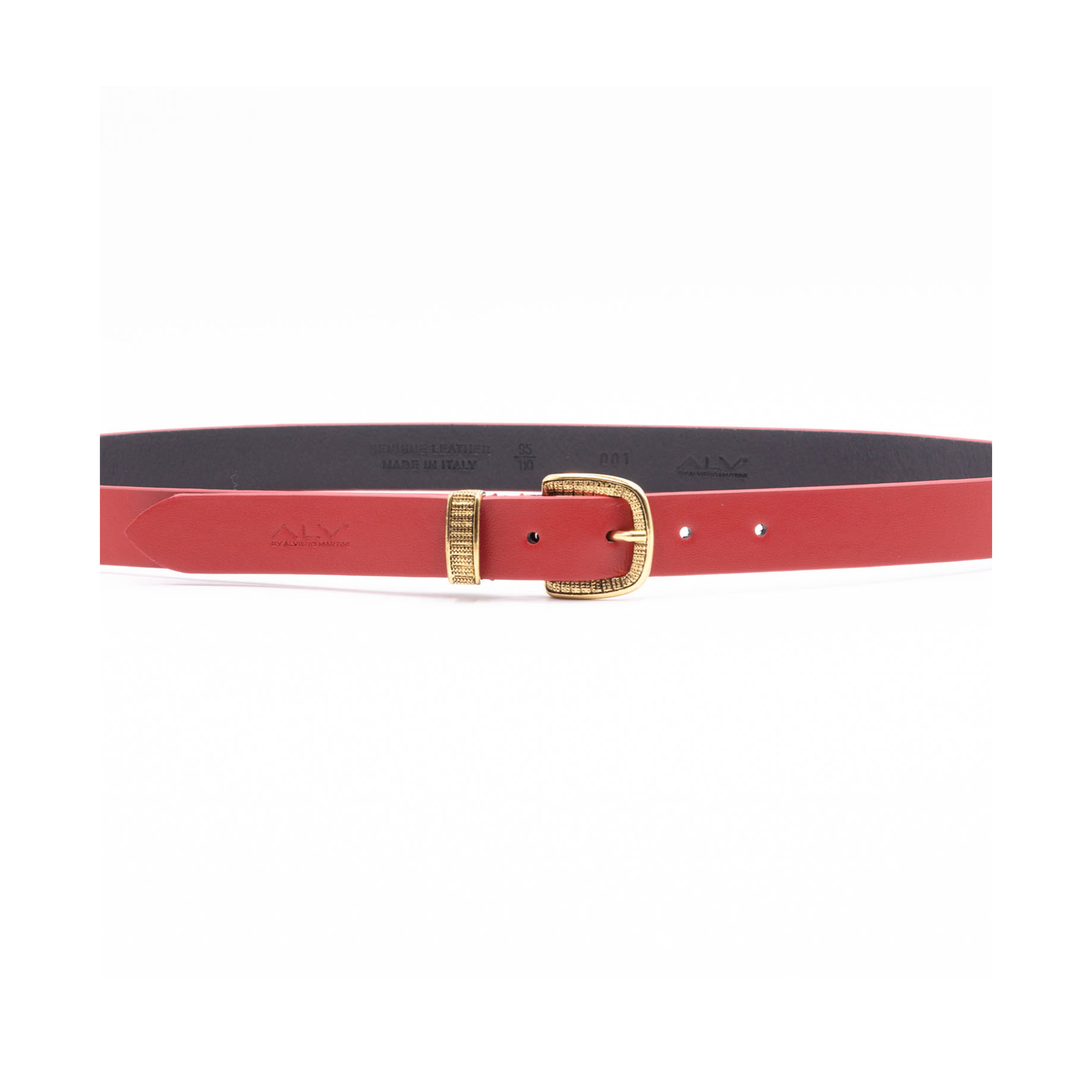 Cinture  da donna In Vera pelle Made in Italy 95-110 cm