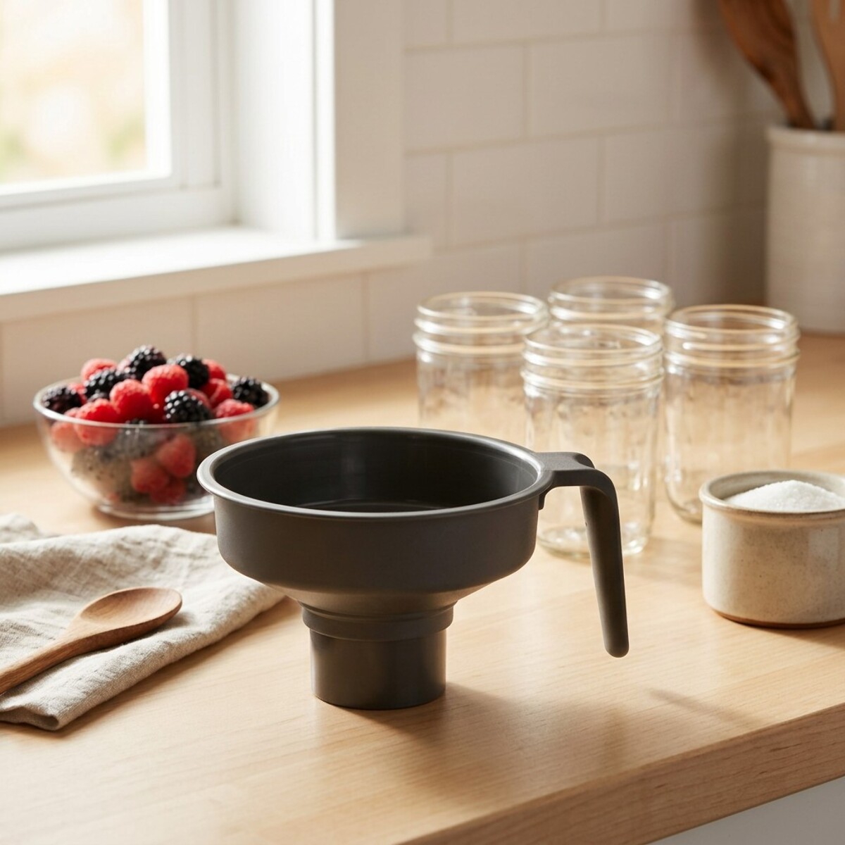 Entonnoir en plastique Fackelmann spécial confiture
