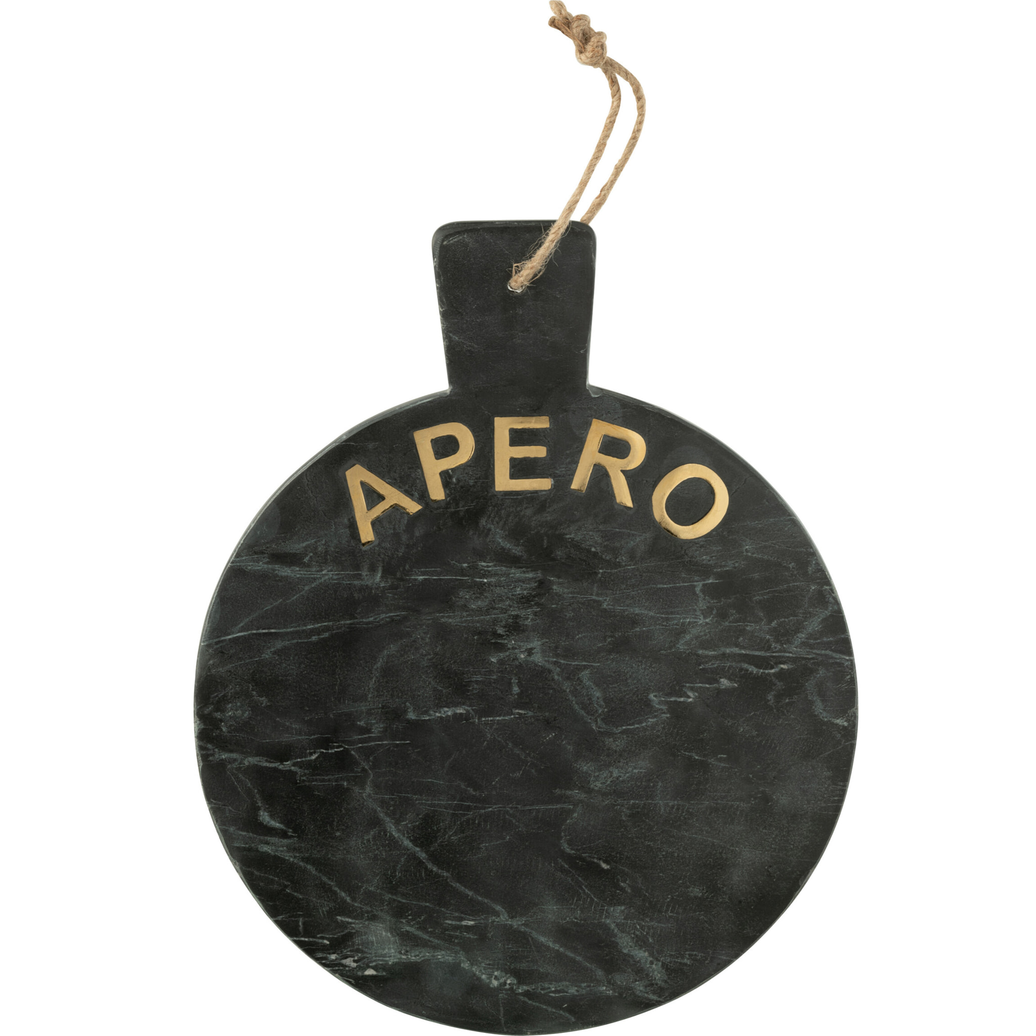 J-Line planche à fromage - noir/or