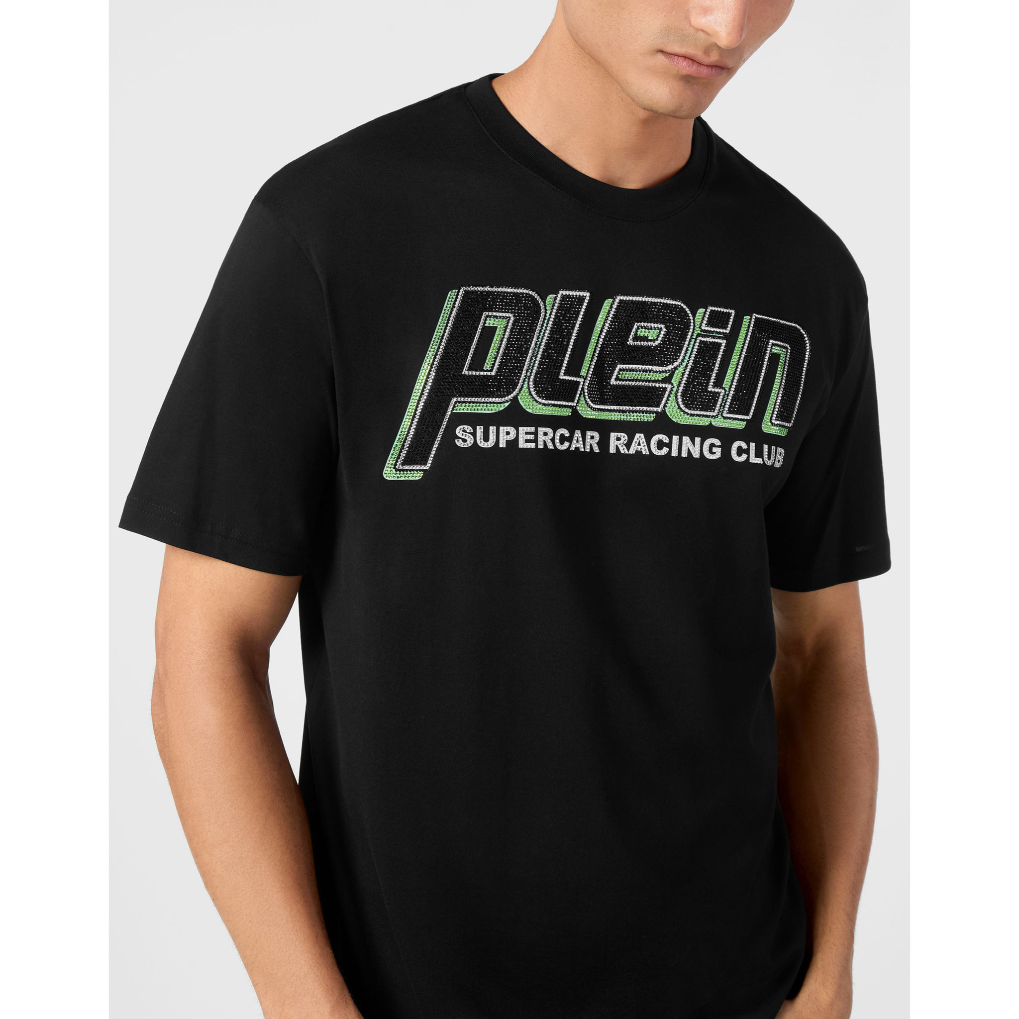 PHILIPP PLEIN Maglietta a girocollo RACING