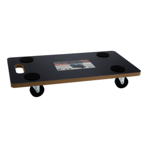 Carro de transporte rectangular 58x29x9,5cm