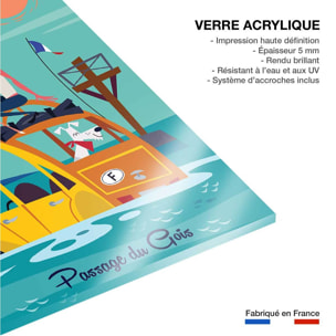 Tableau road trip à noirmoutier Tableau plexiglas
