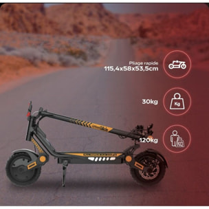 UrbanGlide ALL ROAD 6 2x2 – Trottinette électrique 10" double moteur 800W