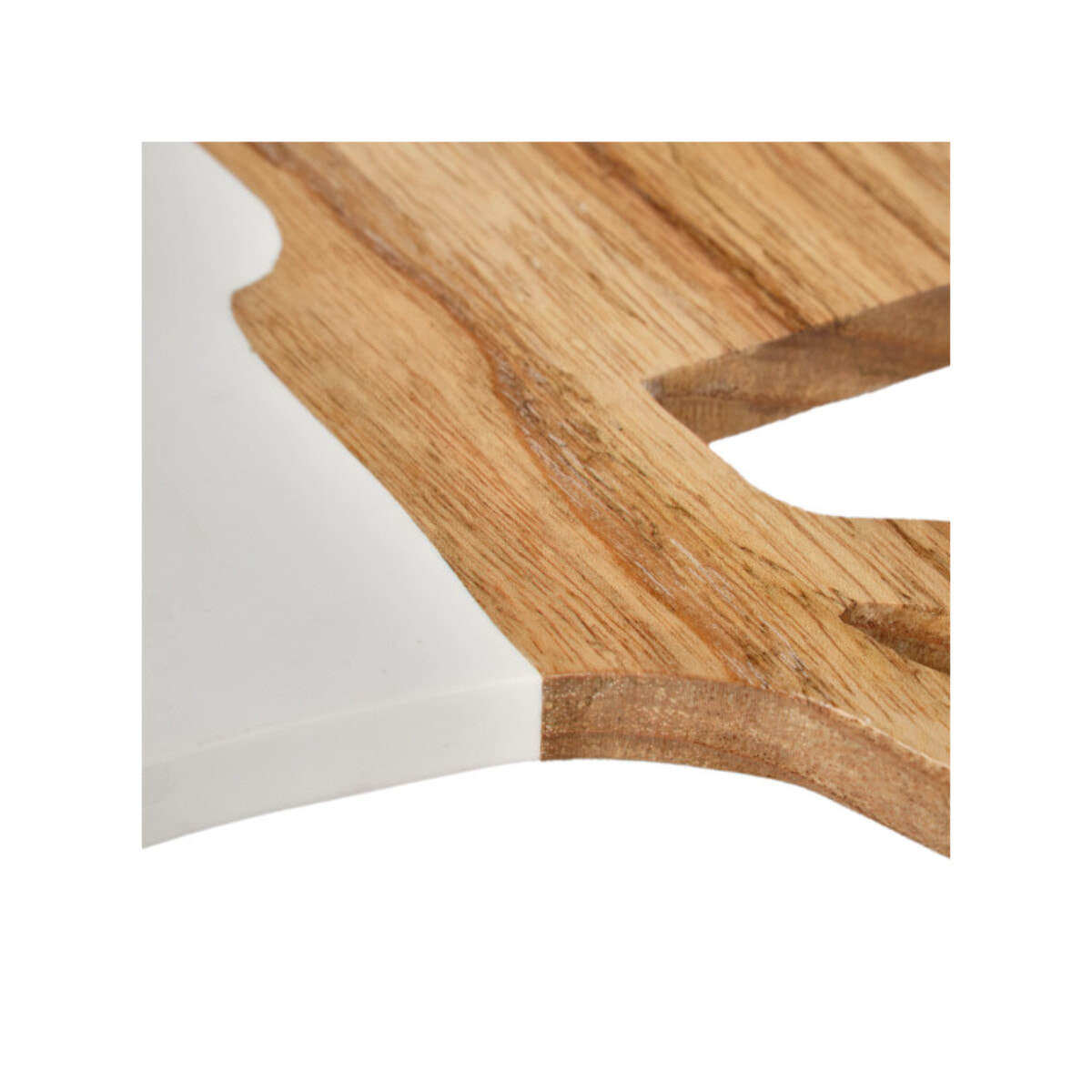Planche à découper plateau en bimatière bois de teck et résine - DAISY